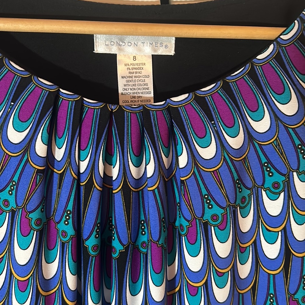 London Times dress, Sz 8 - Picture 2 of 6